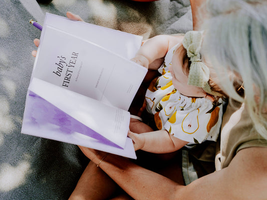 Baby's First Year Memory Book & Photo Album