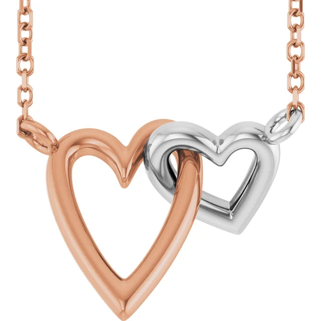 Interlocking Heart Necklace