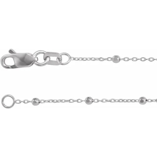 Beaded Cable Chain