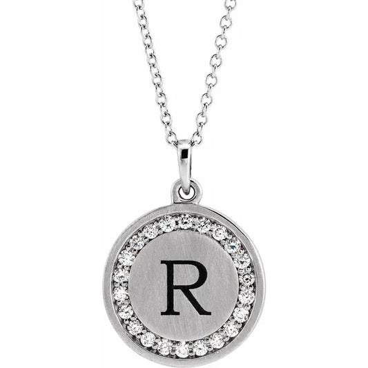 Diamond Engravable Necklace