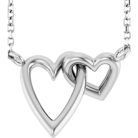 Interlocking Heart Necklace