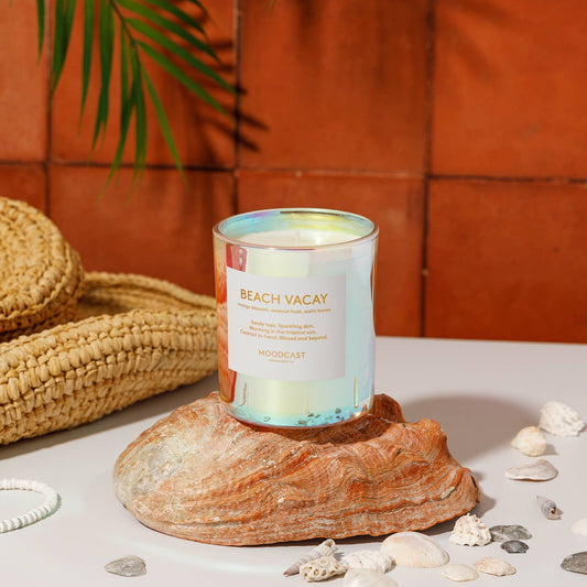 Beach Vacay - Iridescent Coconut Wax Candle