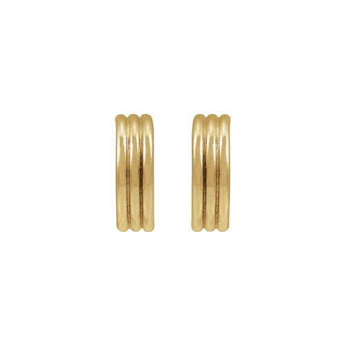 Gold-Filled Triple Hoop Earring