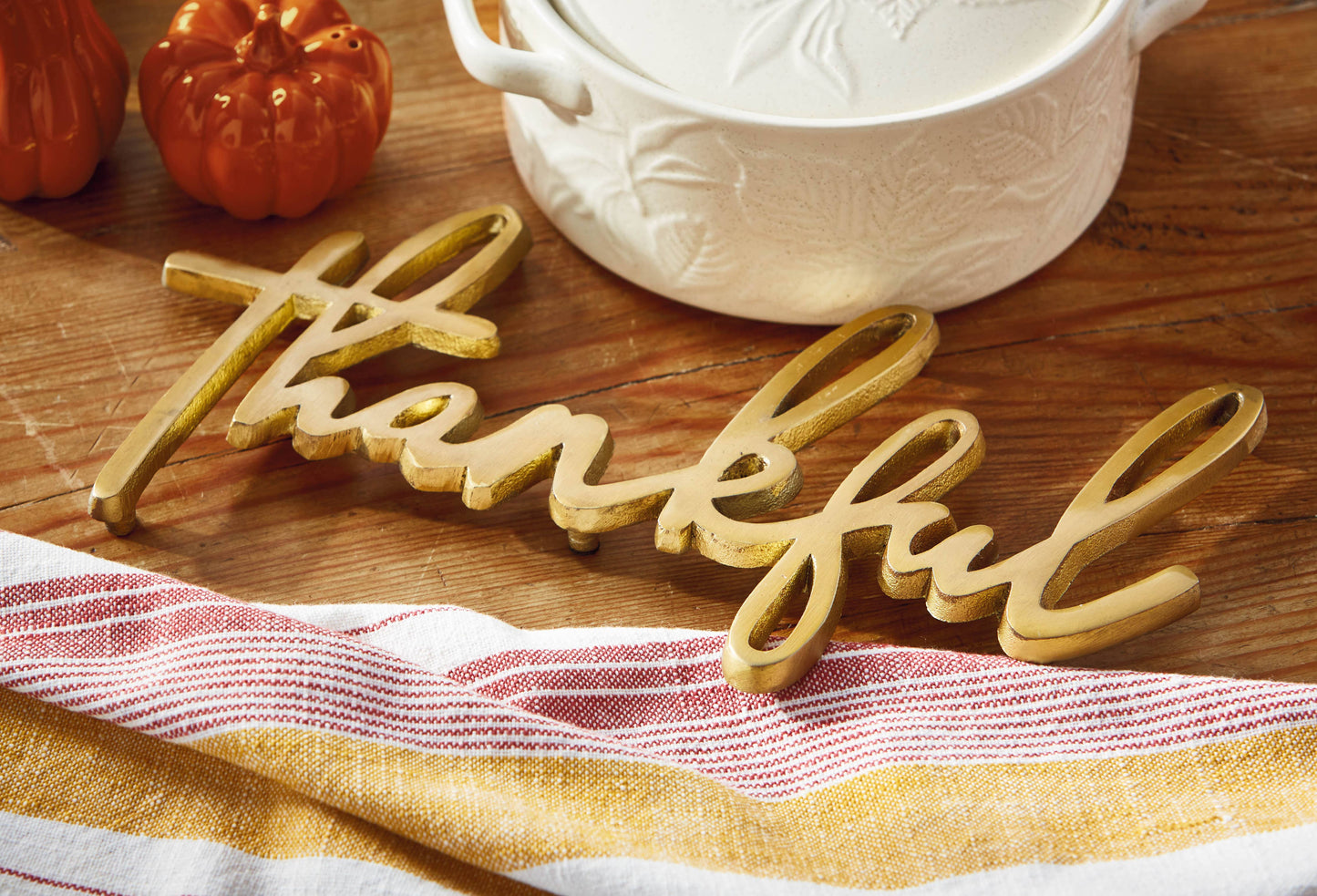 Fall/Harvest Thankful Trivet