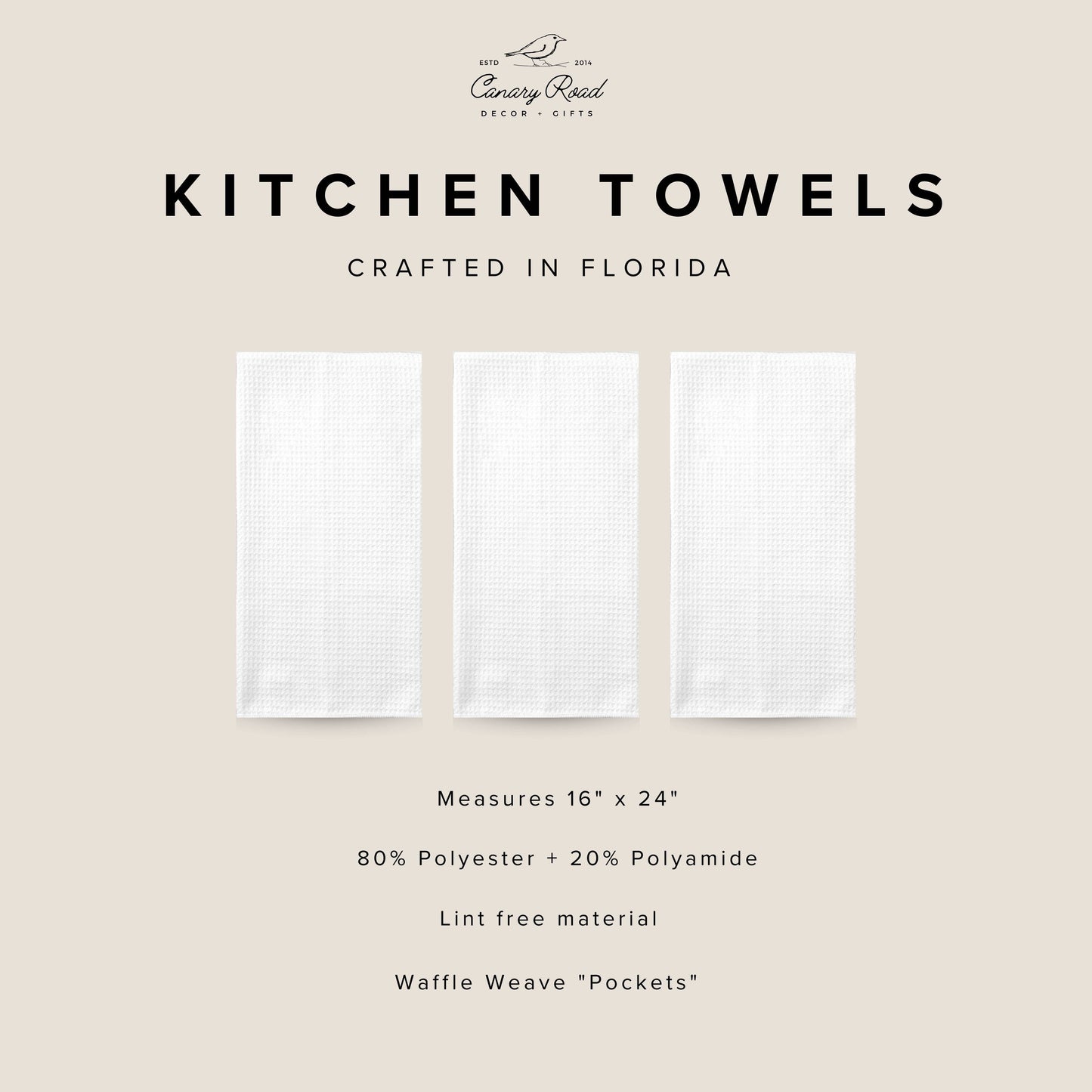 Mahjong Kitchen Towel
