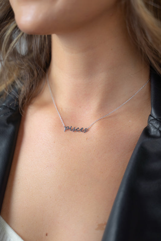 Custom script Name Necklace
