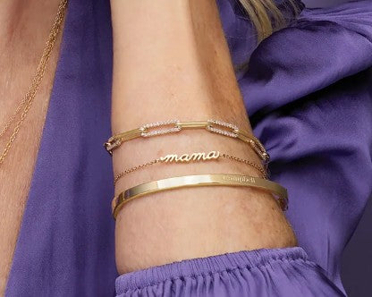 Lab-Grown Diamond Link Bracelet