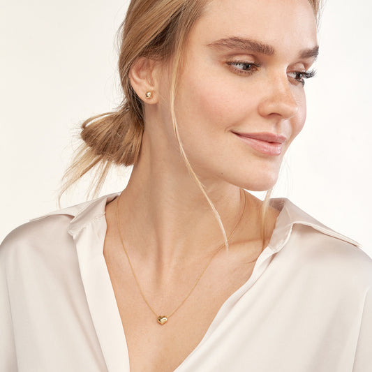 Puffy Heart Necklace