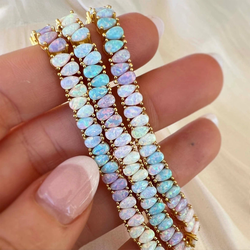Opal Tennis Bracelet