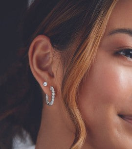 Lab-Grown Diamond Stud Earrings