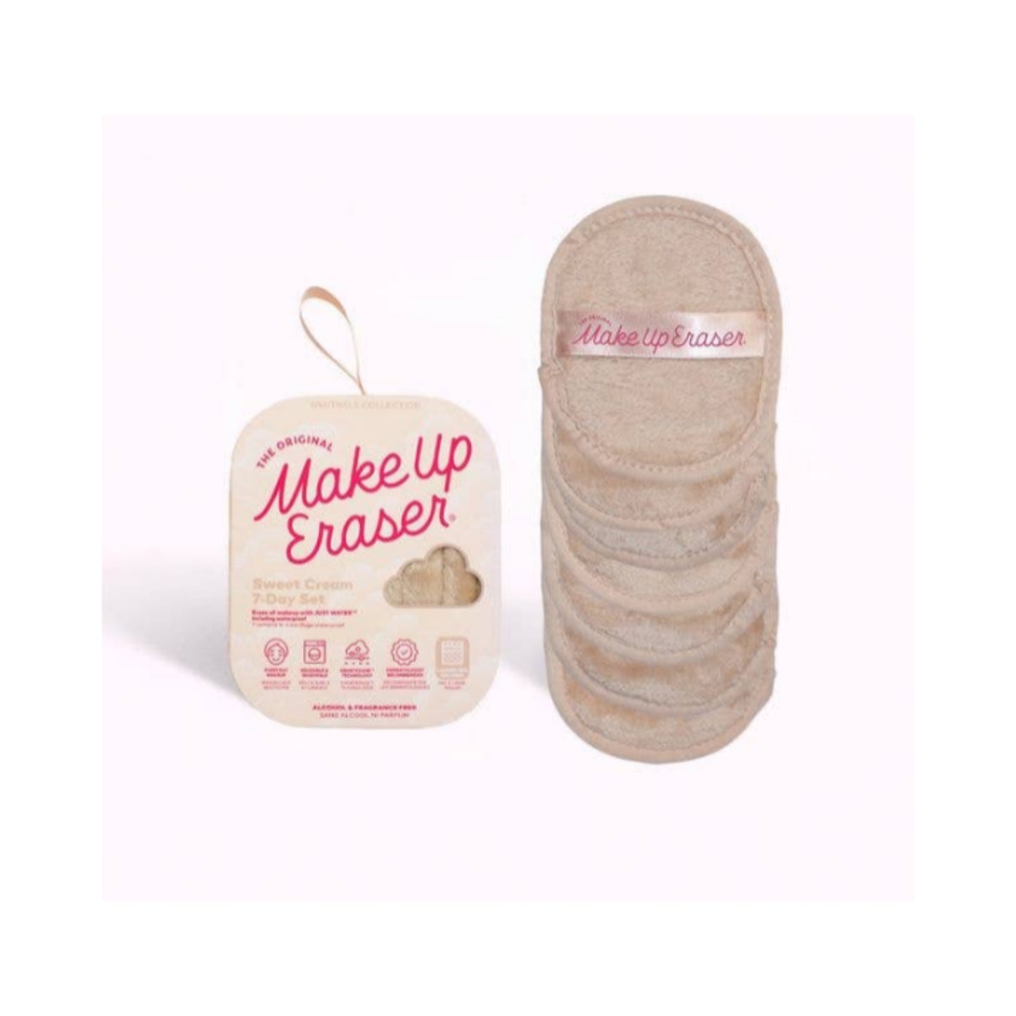 Sweet Cream 7-Day MakeUp Eraser Set