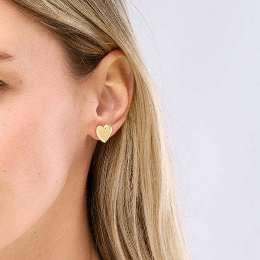 Puffy Heart Earrings