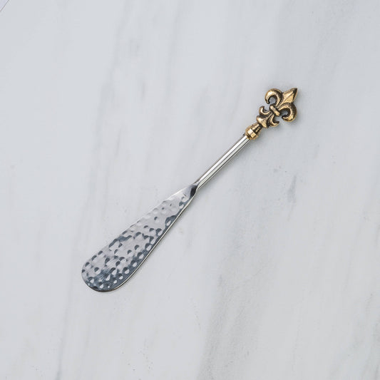 Fleur De Lis Hammered Spreader