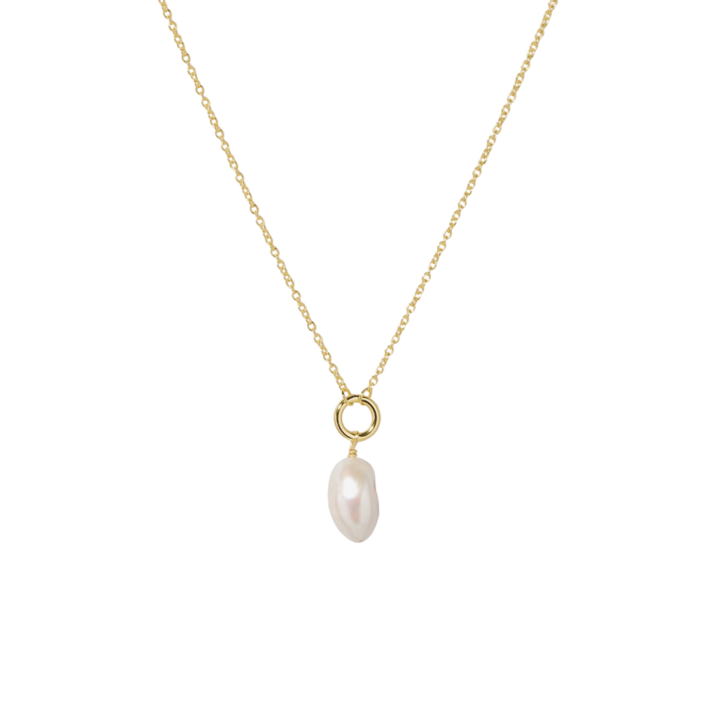 Baroque Pearl Pendant Necklace