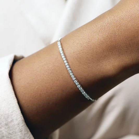 1 CTW Lab-Grown Diamond Bracelet