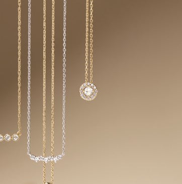 Rose-Cut Diamond Necklace
