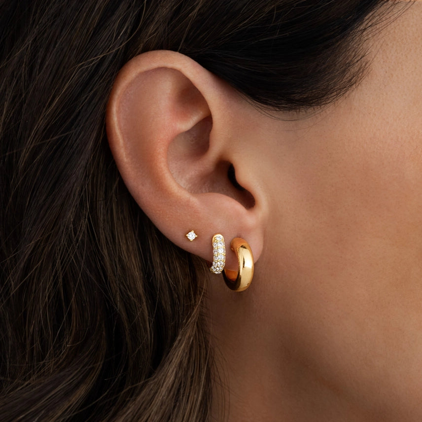 Chunky Tube Hoops