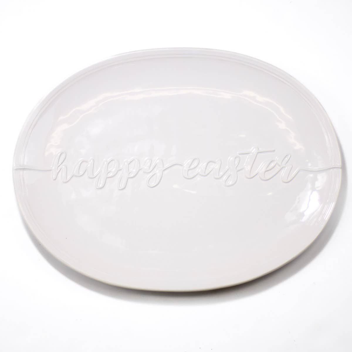 Easter Embossed Oval Platter
