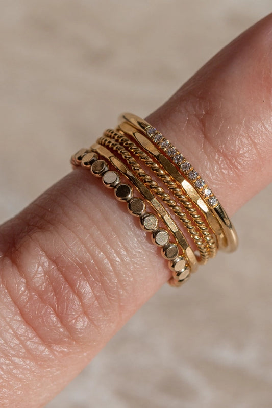 Dainty Accented Ring