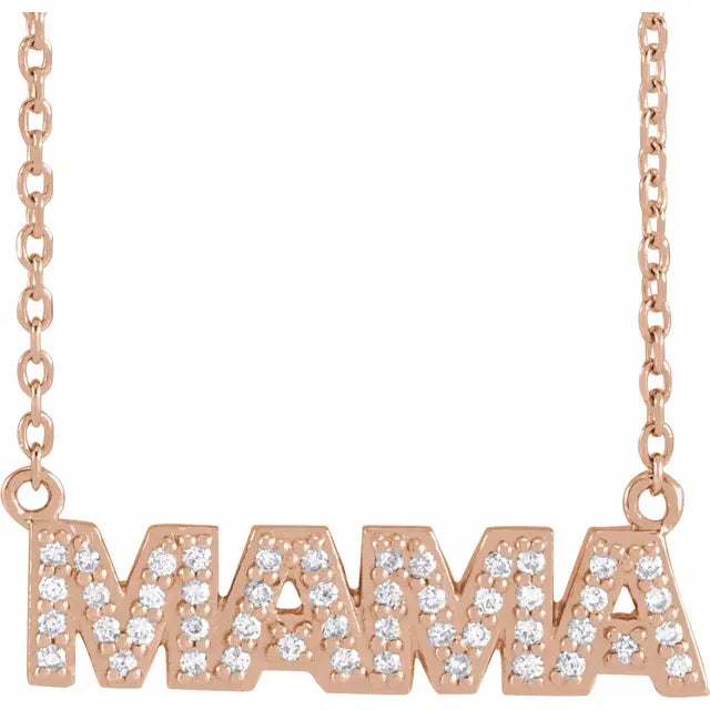 Diamond Mama Necklace