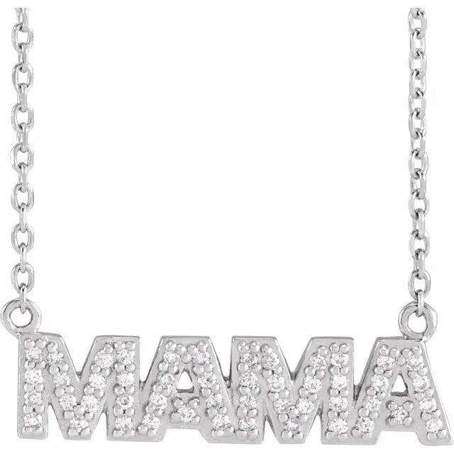 Diamond Mama Necklace