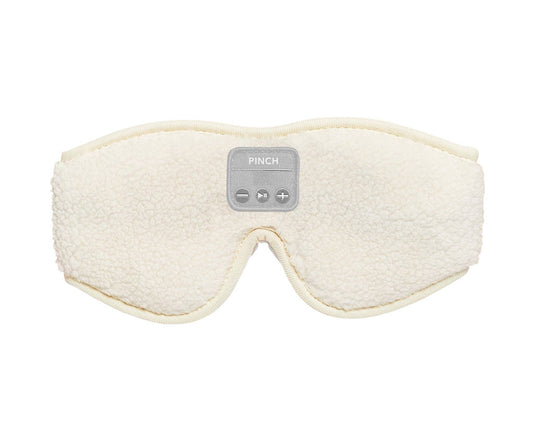 Sherpa Sleep Mask with Built-In Wireless Headphones