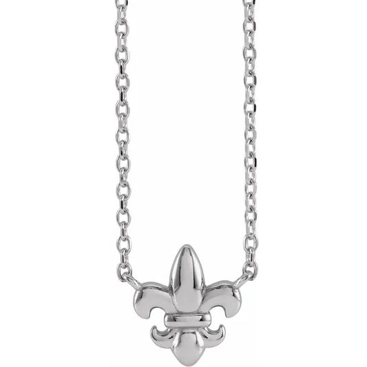 Petite Fleur De Lis Necklace