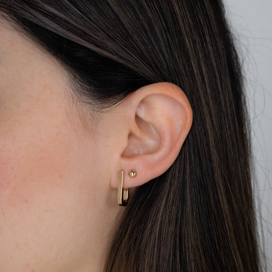 Square Hoop Earrings