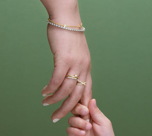 Lab-Grown Diamond Line Bracelet
