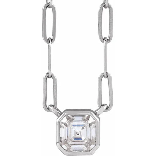 Lab-Grown Moissanite Necklace