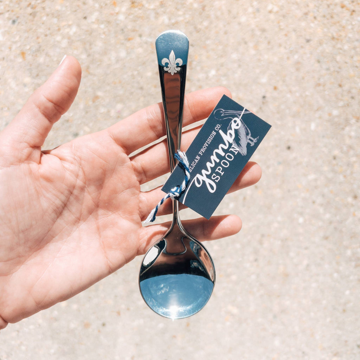 Gumbo Spoons, Fleur De Lis - set of 2
