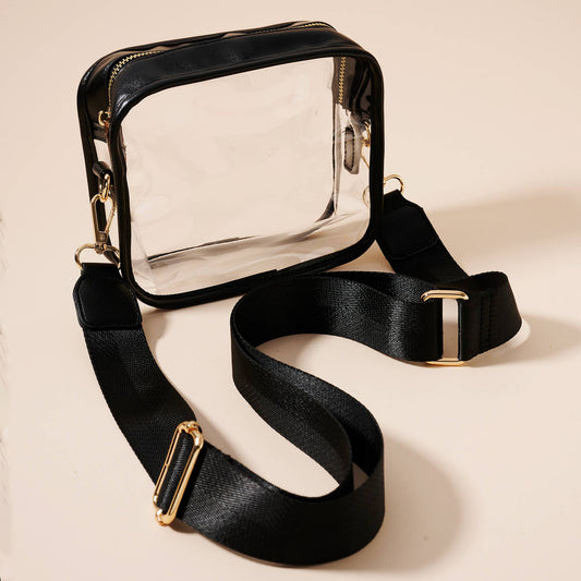 Game Day Clear Crossbody Bag