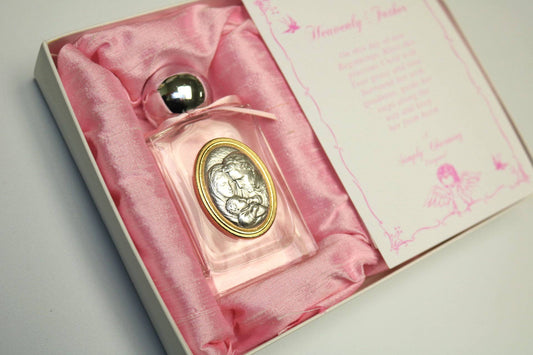 Baptism Holy Water Bottle - Pink