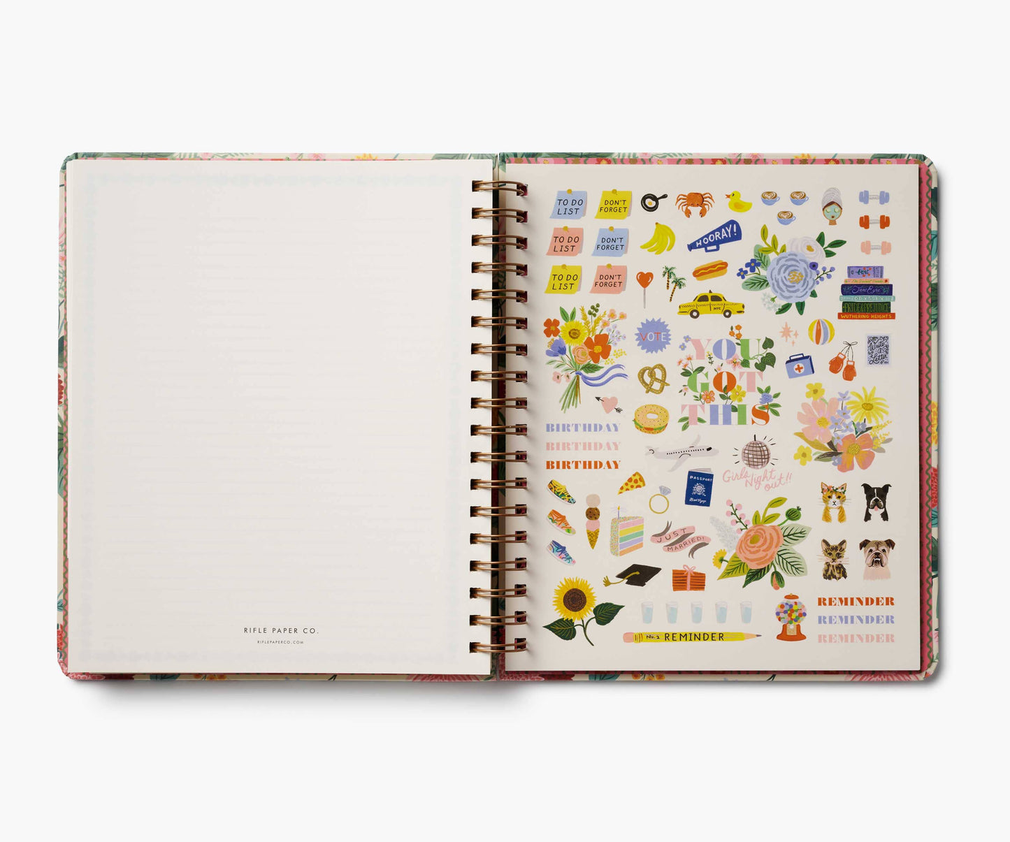 2025-2026 Academic Hardcover Spiral Planner