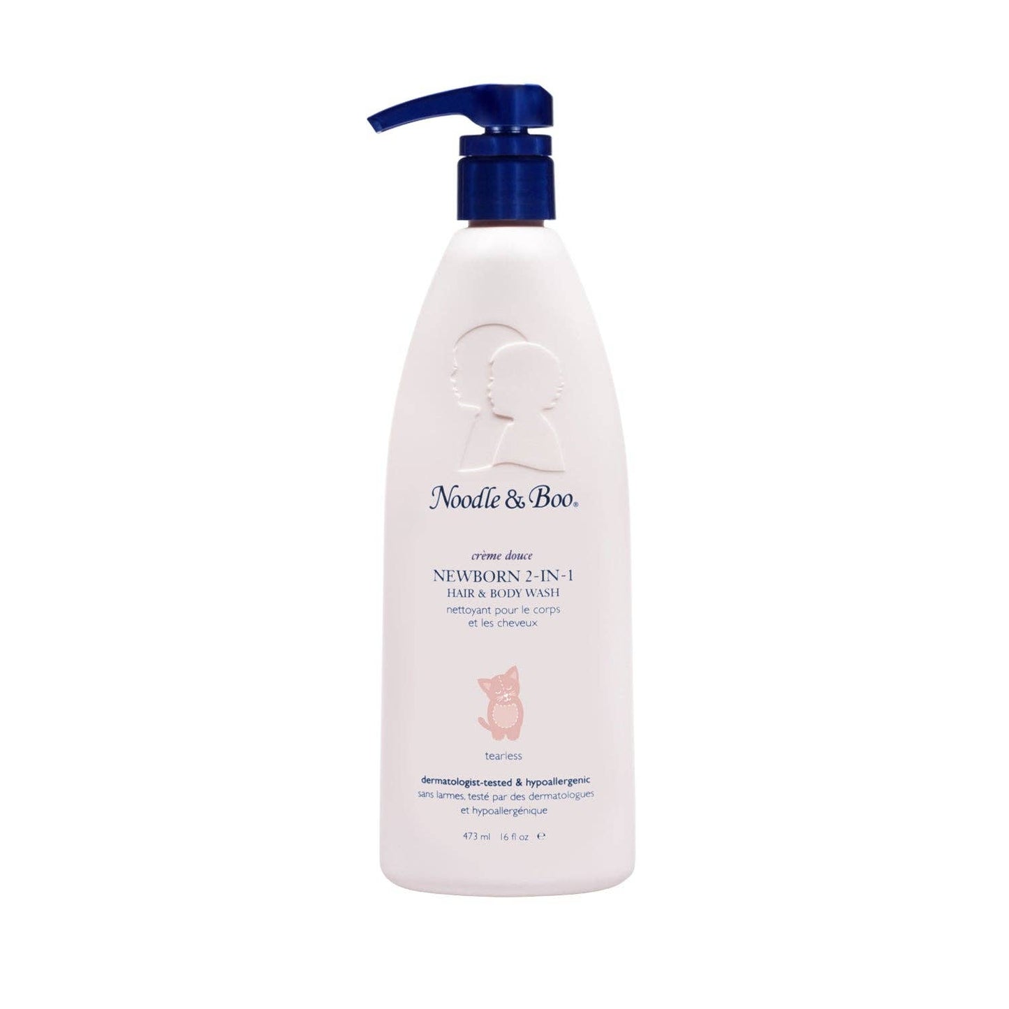 Noodle & Boo - Newborn 2 in 1 Hair & Body Wash, Crème Douce, 16 oz
