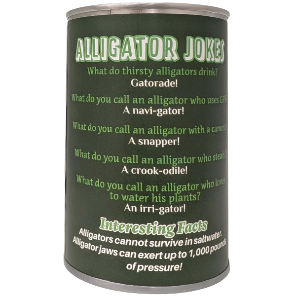 Rex the Canned Alligator