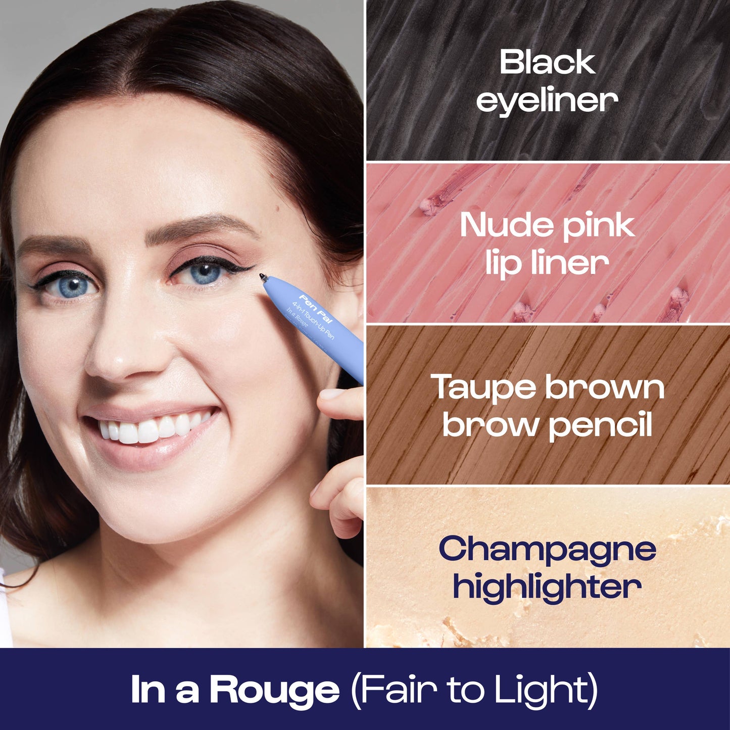 Alleyoop In a Rouge Pen Pal 4-in-1 Makeup Touch Up Pen