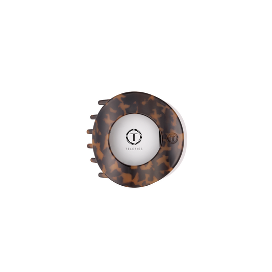 Tortoise | Small | Flat Circle Hair Clip