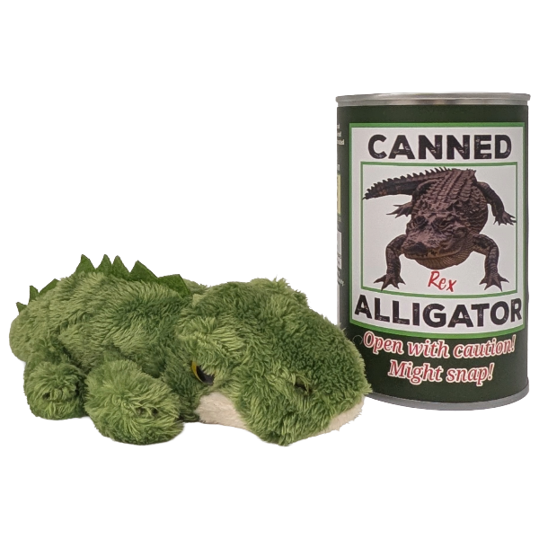 Rex the Canned Alligator