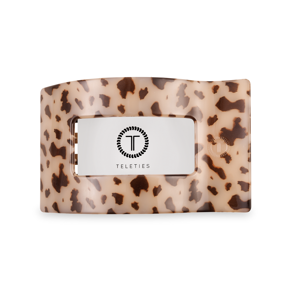 Blonde Tortoise | Medium | Flat Rectangle Hair Clip