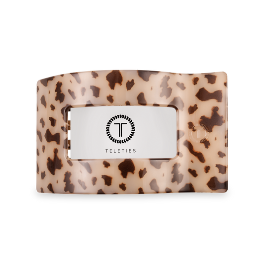 Blonde Tortoise | Medium | Flat Rectangle Hair Clip