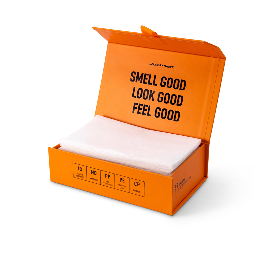 Laundry Dryer Sheets Italian Bergamot 69 Count