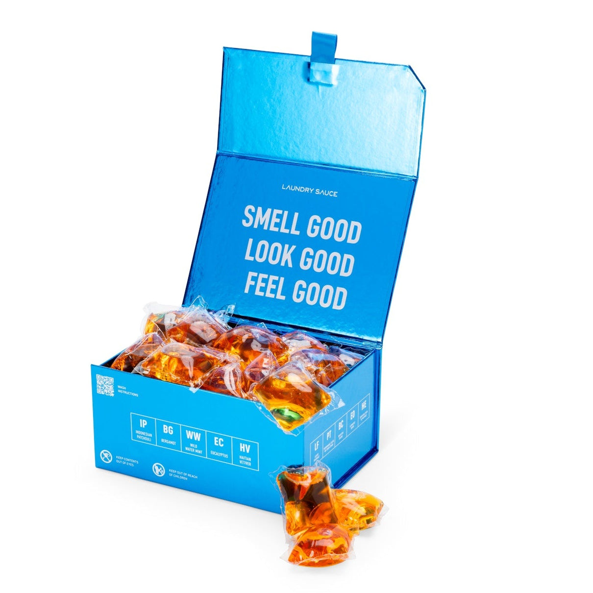 Liquid Laundry Detergent Pods Indonesian Patchouli 30 Count