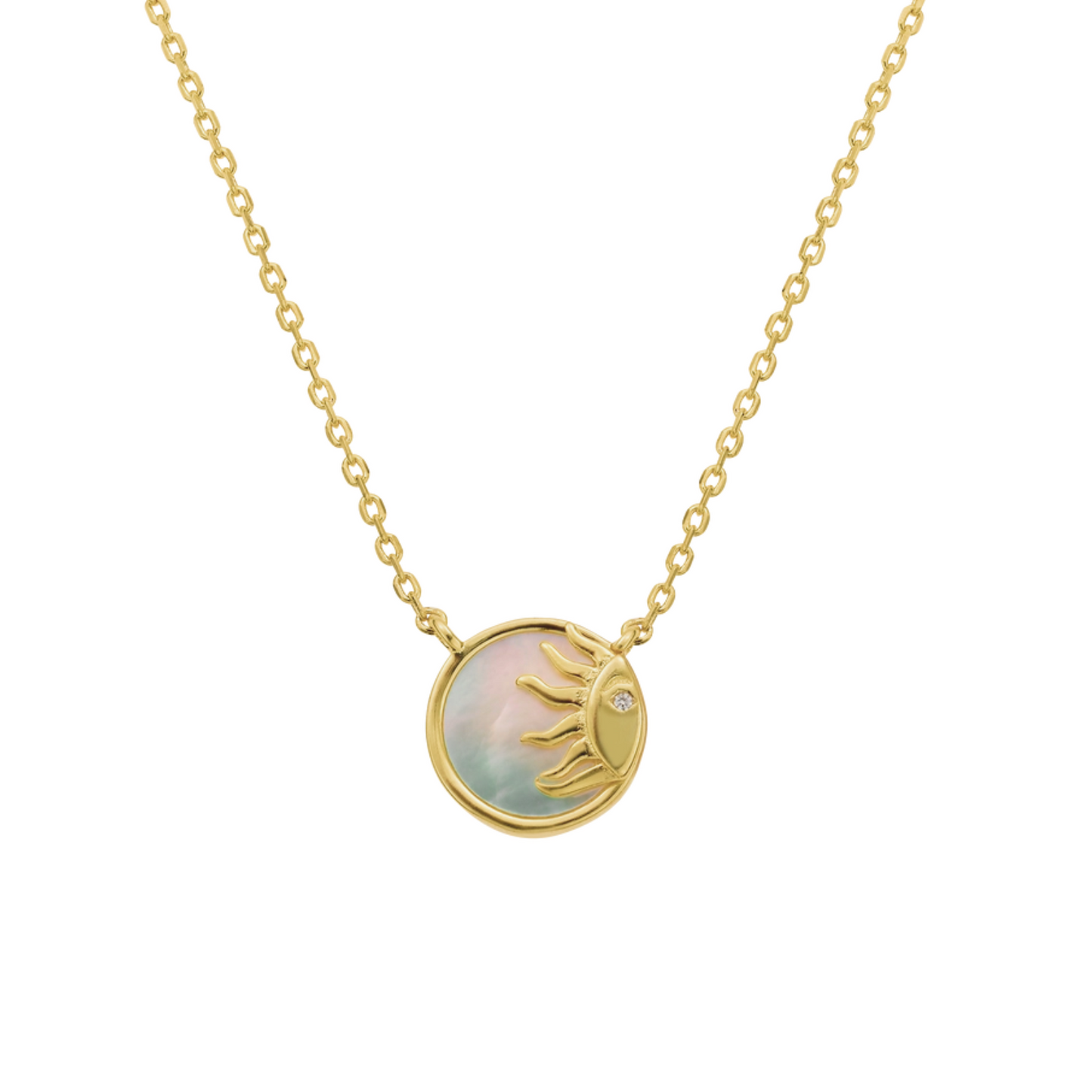 Mother of Pearl Sunshine Pendant