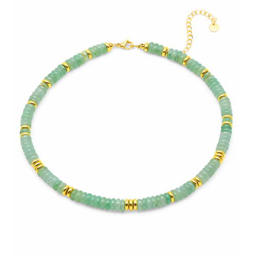 Green Aventurine Beaded Becklace
