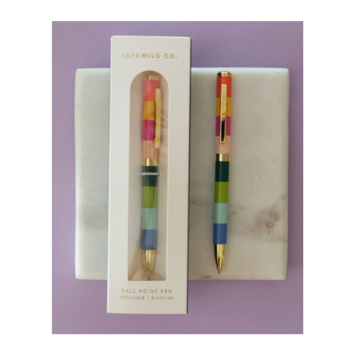 Rainbow Ballpoint Luxe Pen