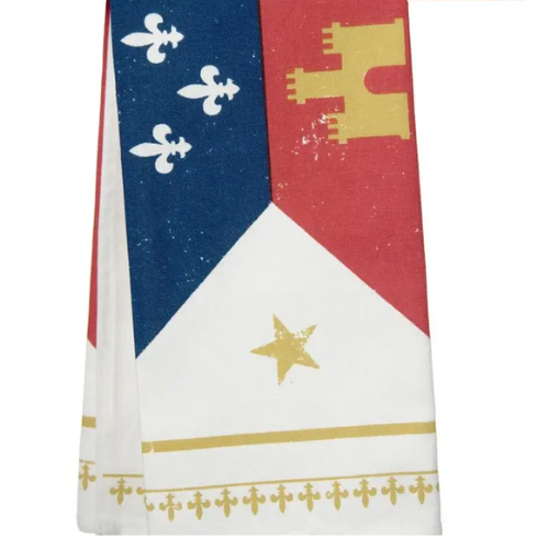 Kitchen Towel - Acadiana Flag