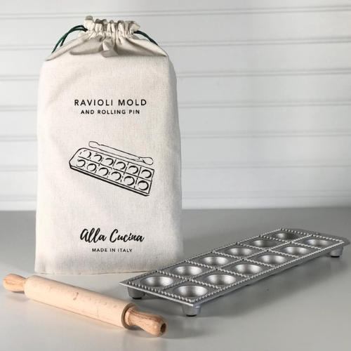 Ravioli Mold with Roller