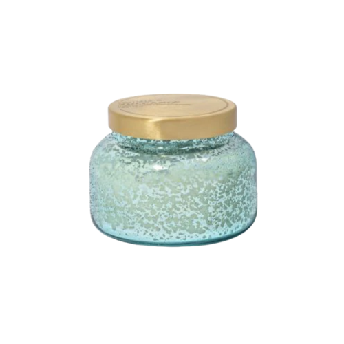 AQUA OPALINE VOLCANO SIGNATURE JAR, 19 oz