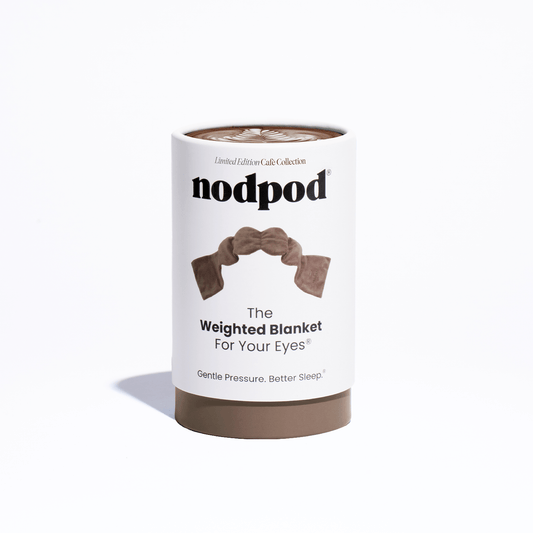 Mocha Weighted Sleep Mask